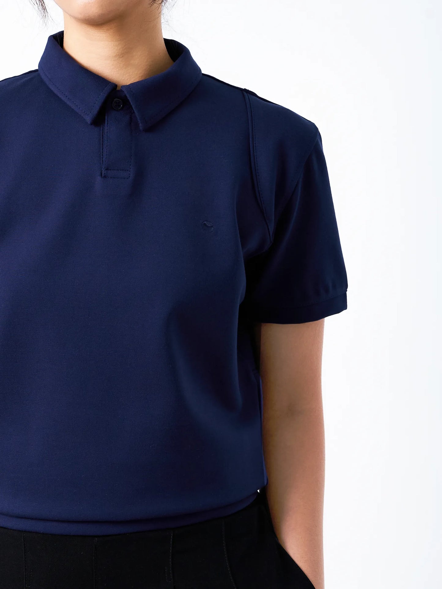 NAVY MOTION POLO