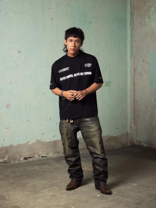 RACING TEE BLACK