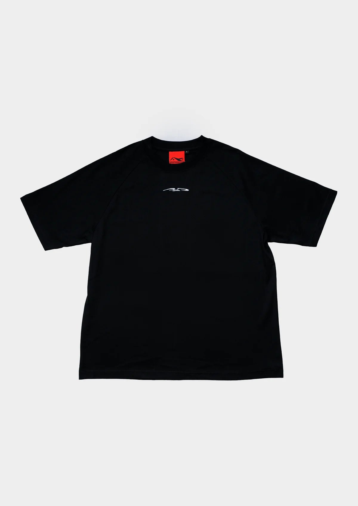 MINI LOGO RAGLAN TEE IN BLACK