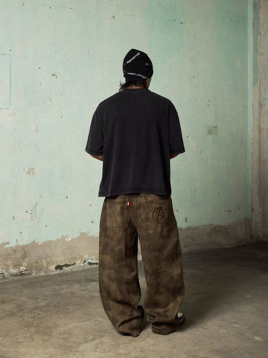 WASHED COTTON PERFECT PANTS