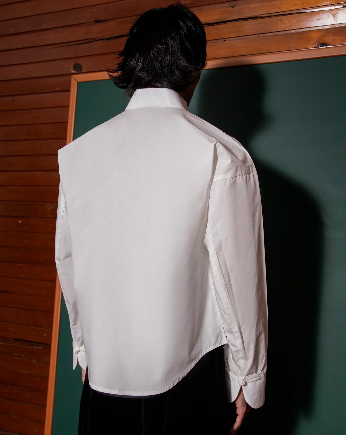 Kemeja Cekak Malaya (White)
