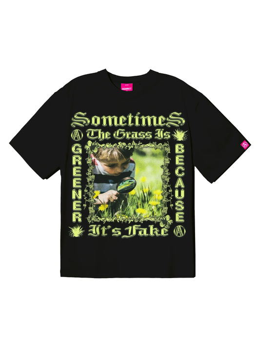 GREENER TEE BLACK