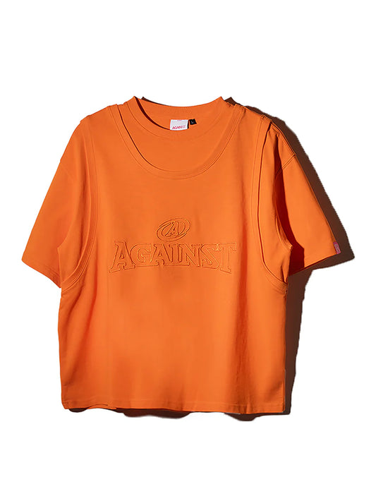 BALL LAYERED TEE ORANGE