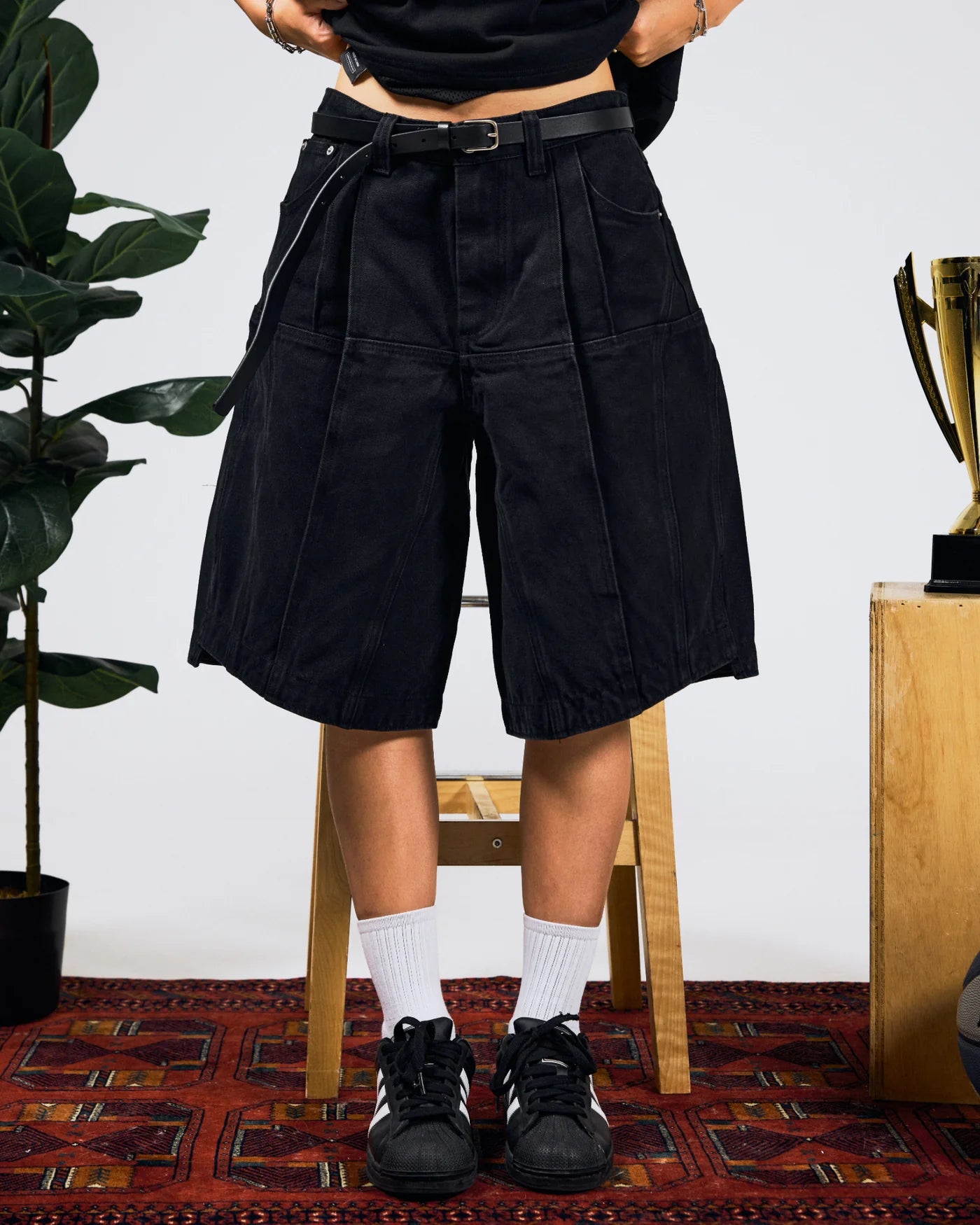 ABP. BALL STREAM SHORTS BLACK
