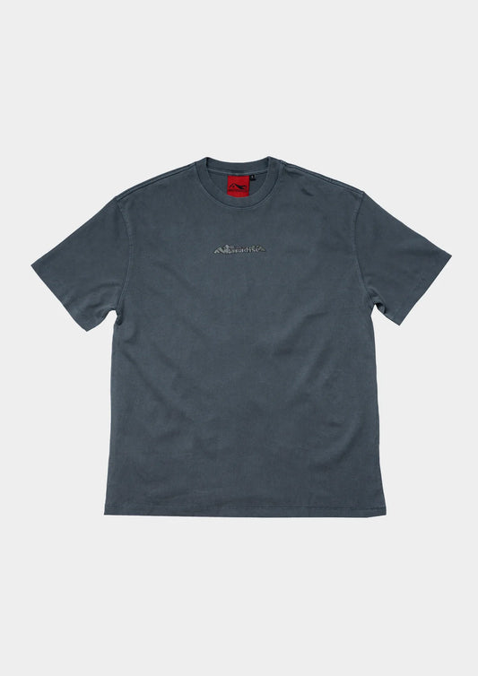 MOUNTAIN TEE WASHED IN GREY