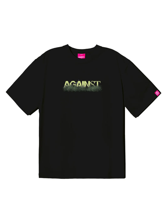 GRASS LOGO TEE BLACK