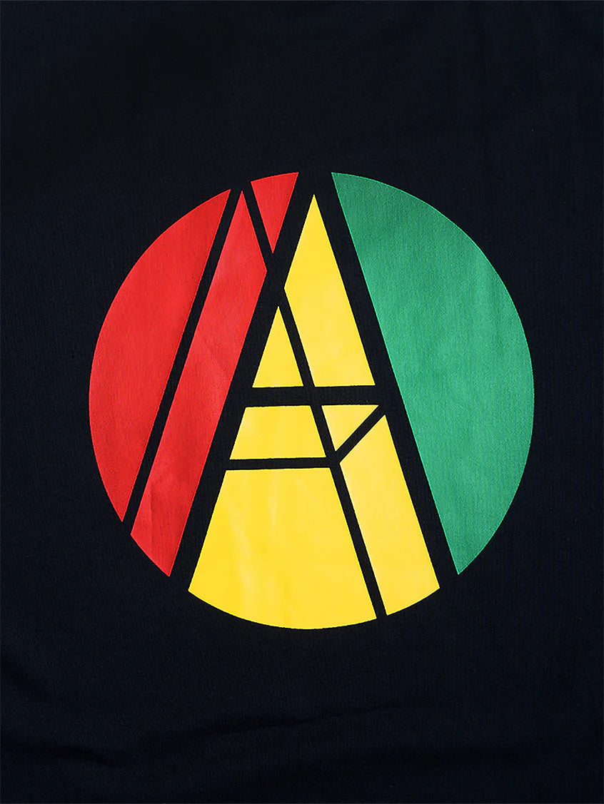 RASTA LOGO TEE BLACK