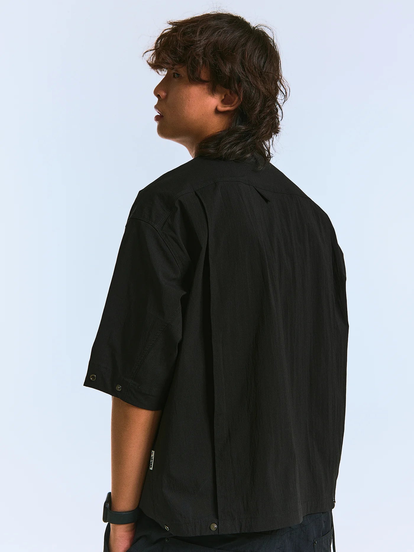 ABP. BIG BRO S/S SHIRT NYLON BLACK