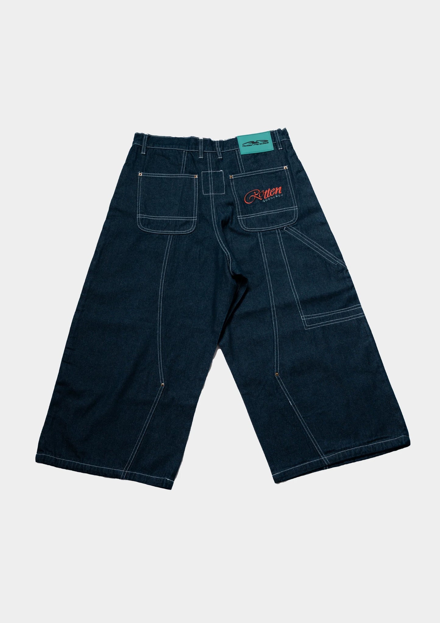 LONG DOUBLE KNEE JEANS