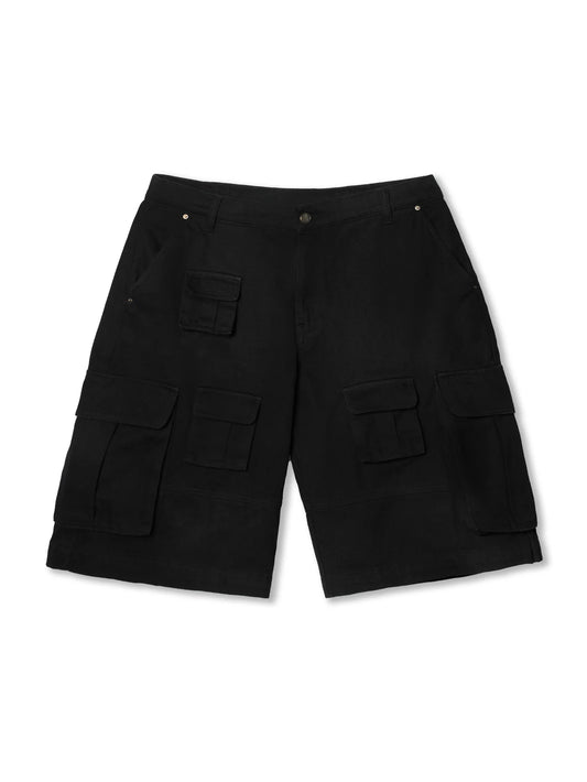 OVER KNEE CARGO SHORTS