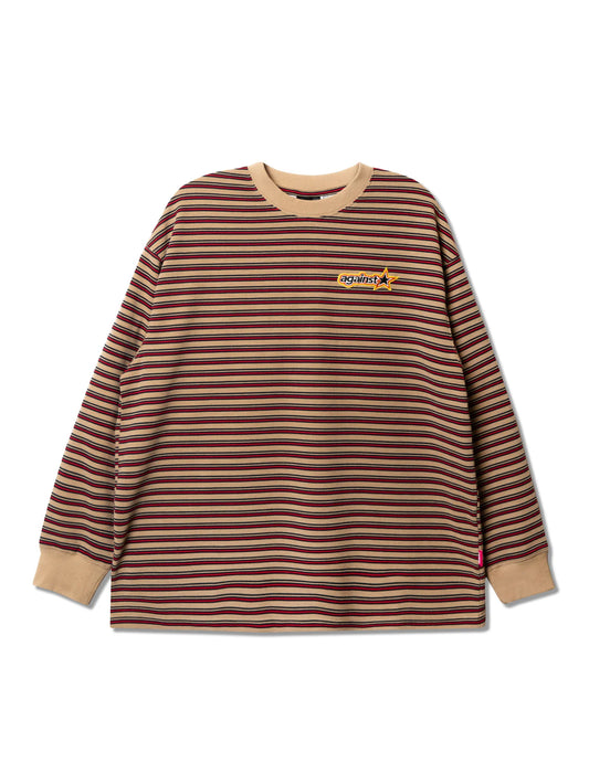 Stripe Star L/S Tee