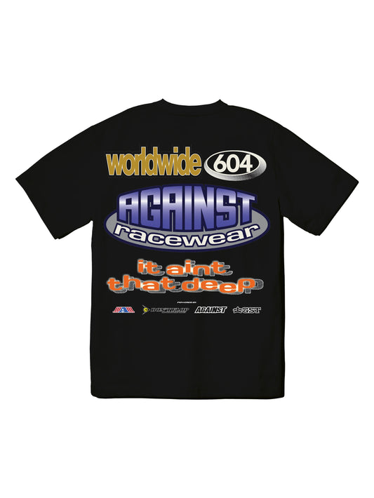 RACING TEE BLACK