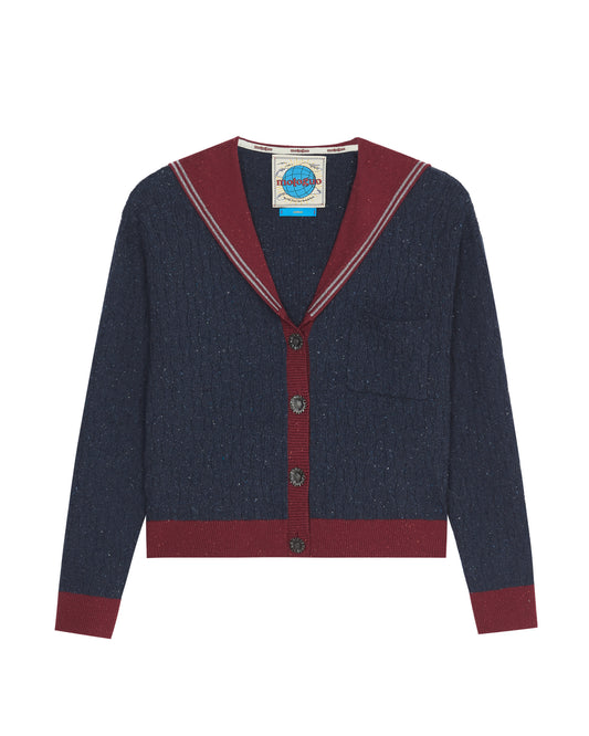 Be Dangerous Cardigan (Navy)