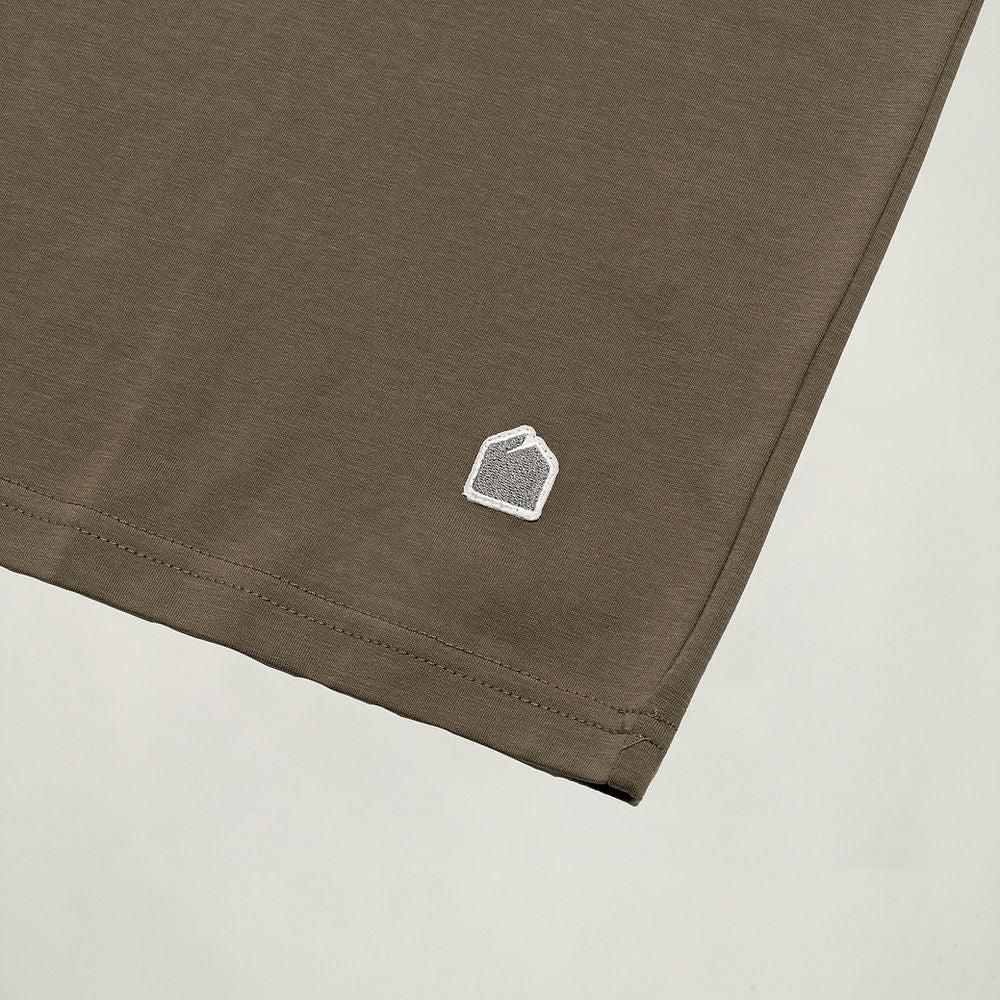 SORONA POCKET TEE - OLIVE