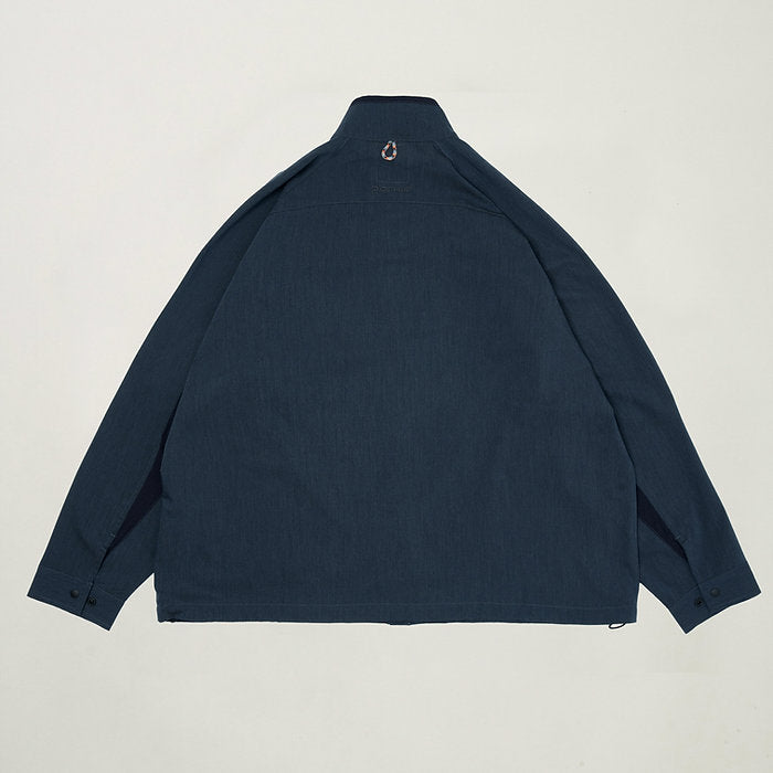 Gentle Snap Shirt (Navy)