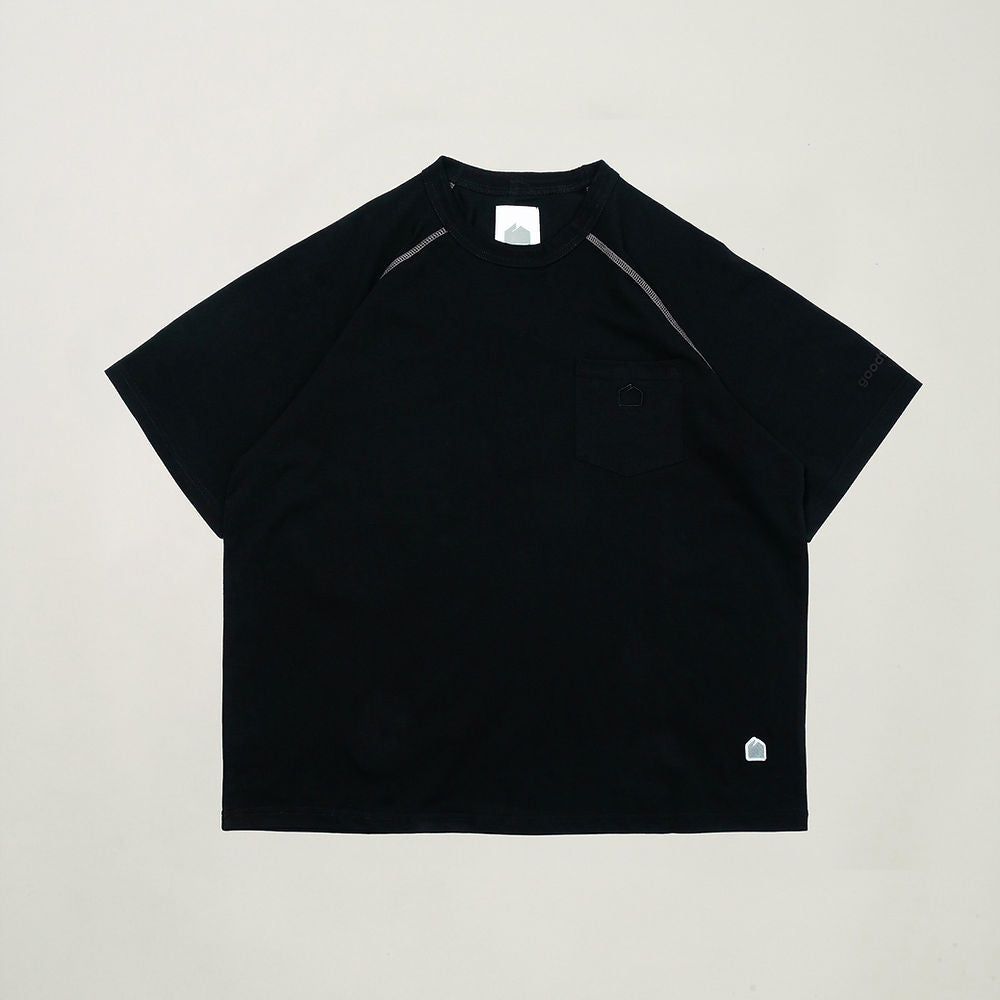 Sorona Pocket Tee - Black