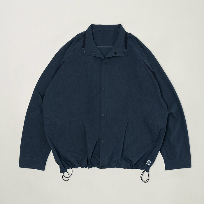 Gentle Snap Shirt (Navy)