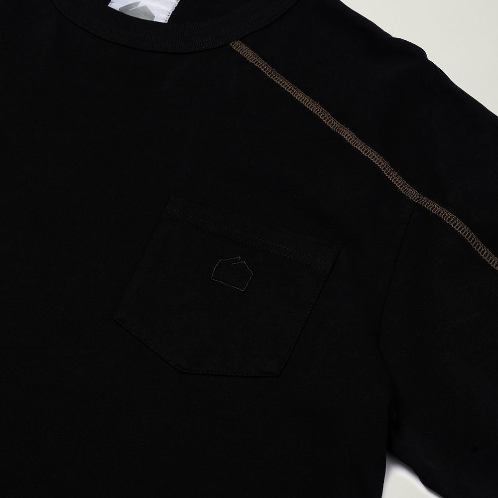 Pigment Dyed L/S Tee - Black