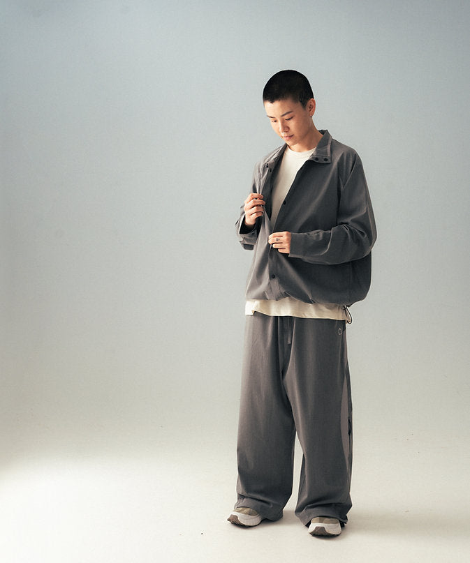 Gentle Snap Shirt (Heather Grey)