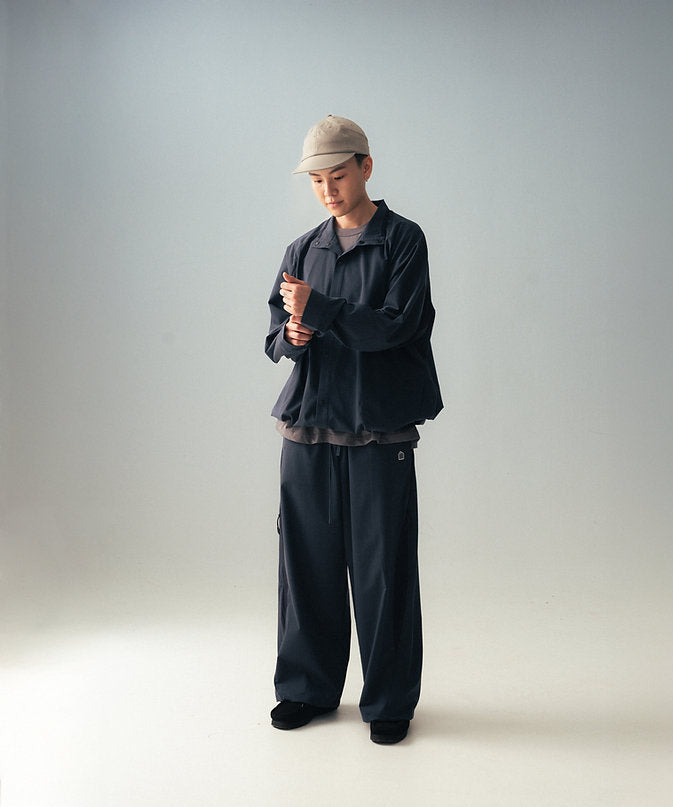 Gentle Snap Shirt (Navy)