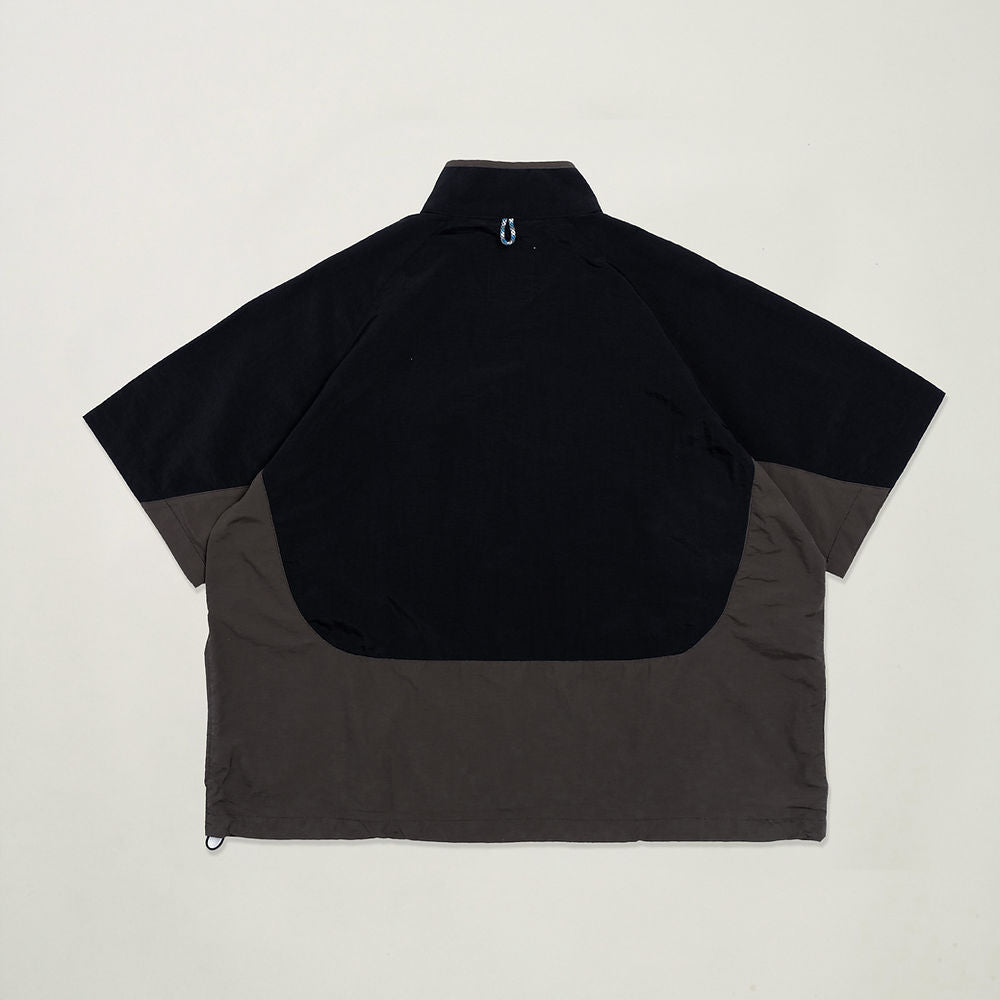 Half Snap Pullover Shirt (Noir)