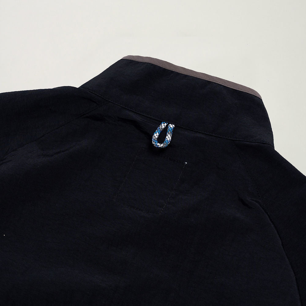 Half Snap Pullover Shirt (Noir)