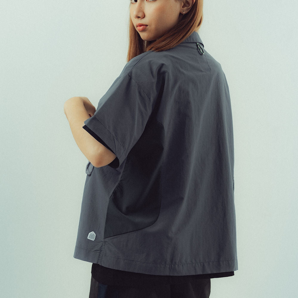 Explorer Pocket S/S Shirt (Stone Grey)