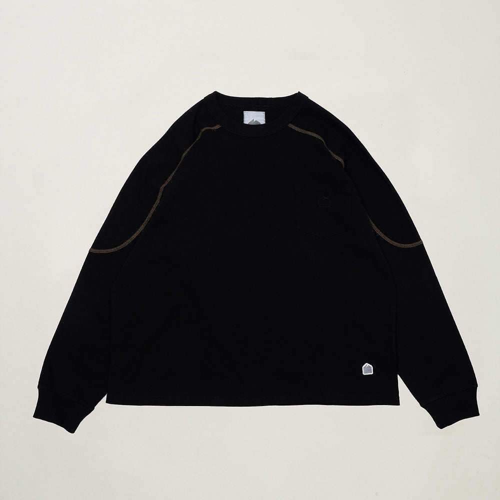 Pigment Dyed L/S Tee - Black