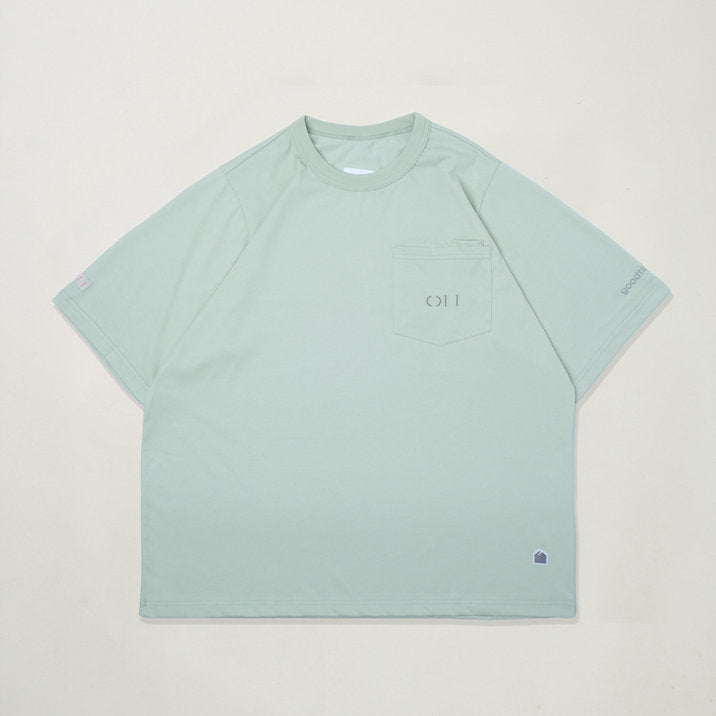 One Half Sorona Tee (Light Mint)