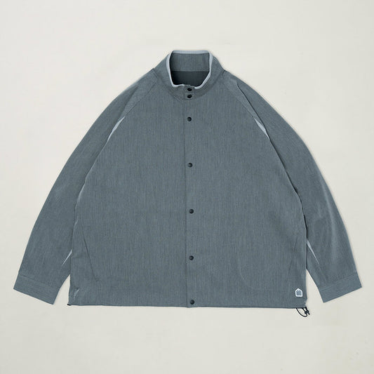 Gentle Snap Shirt (Heather Grey)