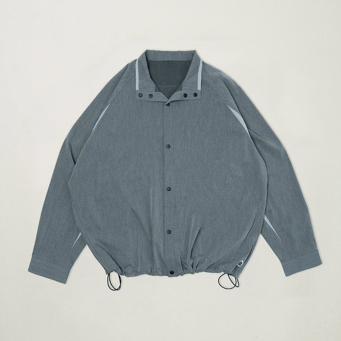 Gentle Snap Shirt (Heather Grey)