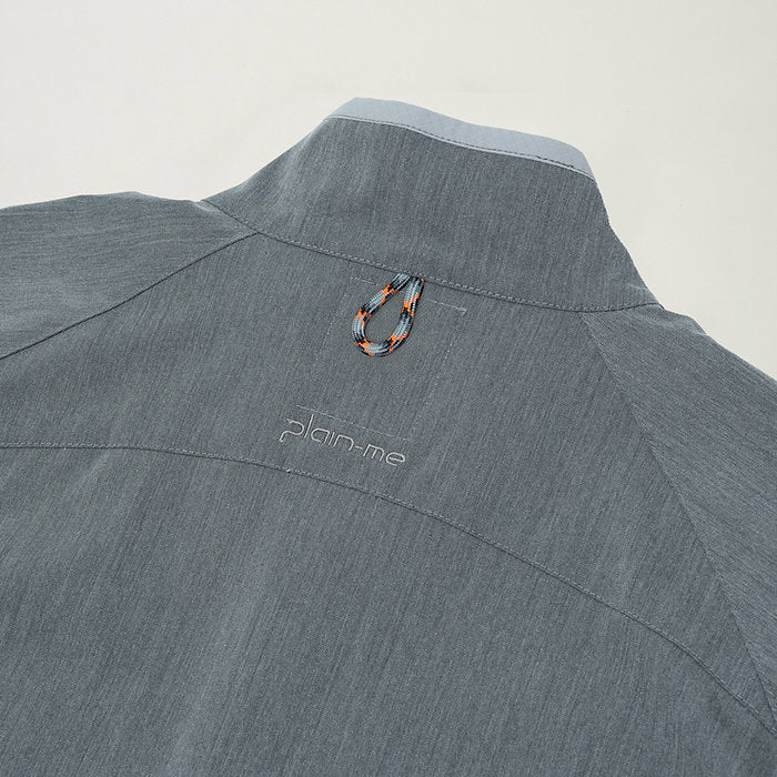 Gentle Snap Shirt (Heather Grey)