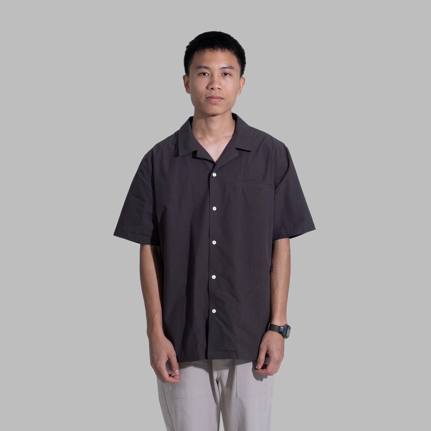 Work Shirt / Cotton - Charcoal