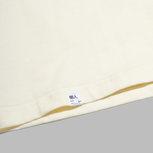 Pocket Tee / Cotton - Cream