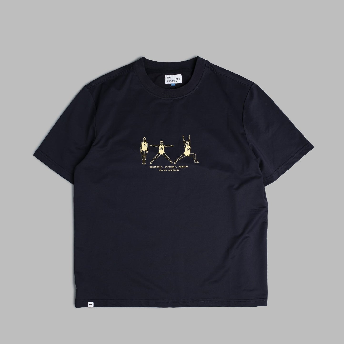 Stronger Tee / Cotton - Midnight Blue