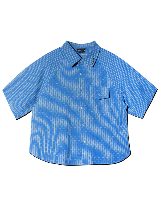 SASHIKO SHIRT BLUE