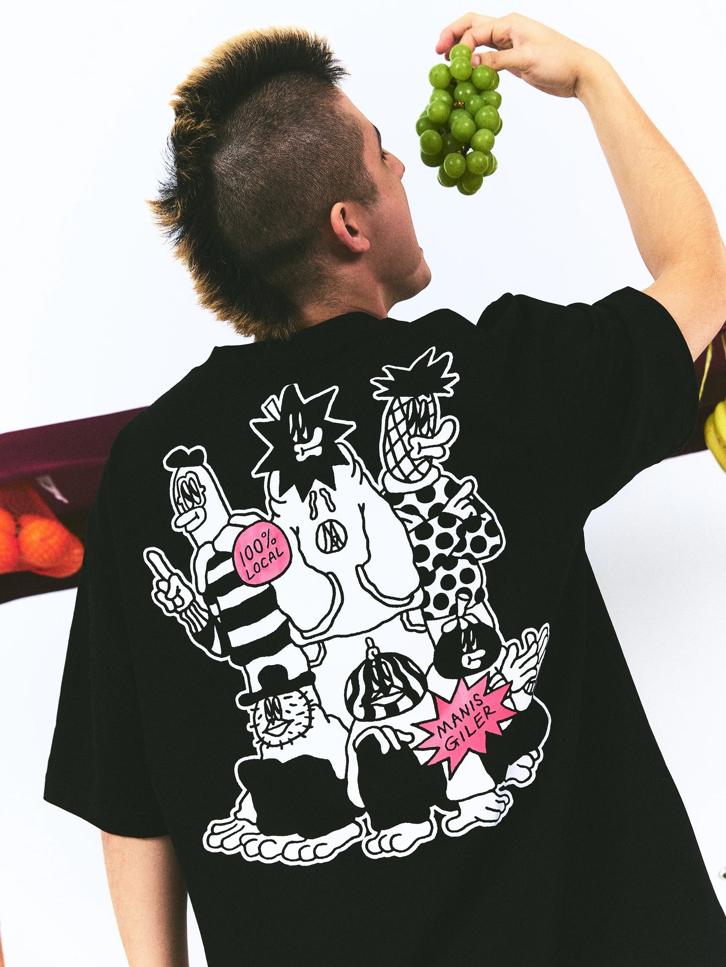 AGAINST X LALA COMPANY FRUIT BROTHERS TEE