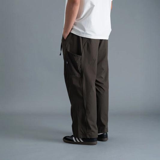Panel Pants / Nylon – Green