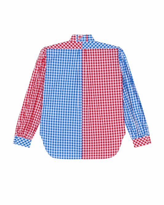 Marmalade Shirt (Blue Red Gingham)