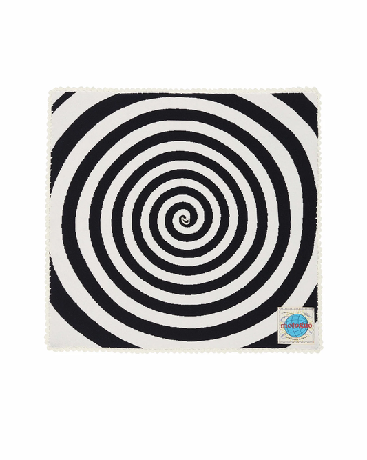 Hypnotia Hankie (Jet Black & Pure White)