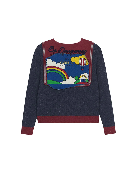 Be Dangerous Cardigan (Navy)