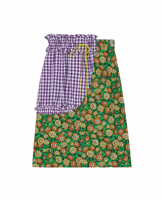 Eye Of The Beholder Skirt (Purple Checks)