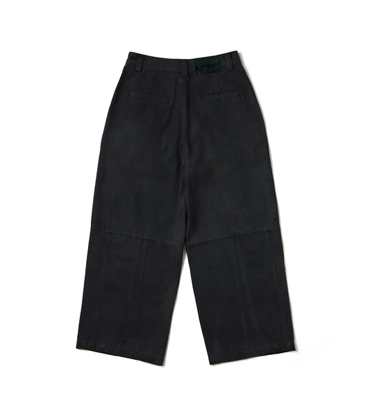 Washed Black - Vrc wide jeans