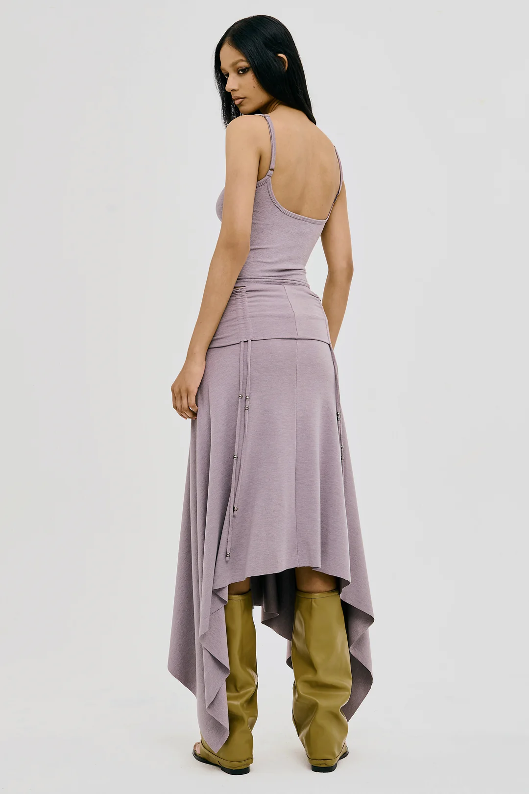 REVERENT MAXI SKIRT LILAC