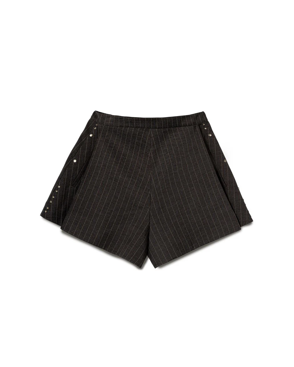 N E O VOL.2_CH.2 MORSE-CODE SHORTS - DARK GREY