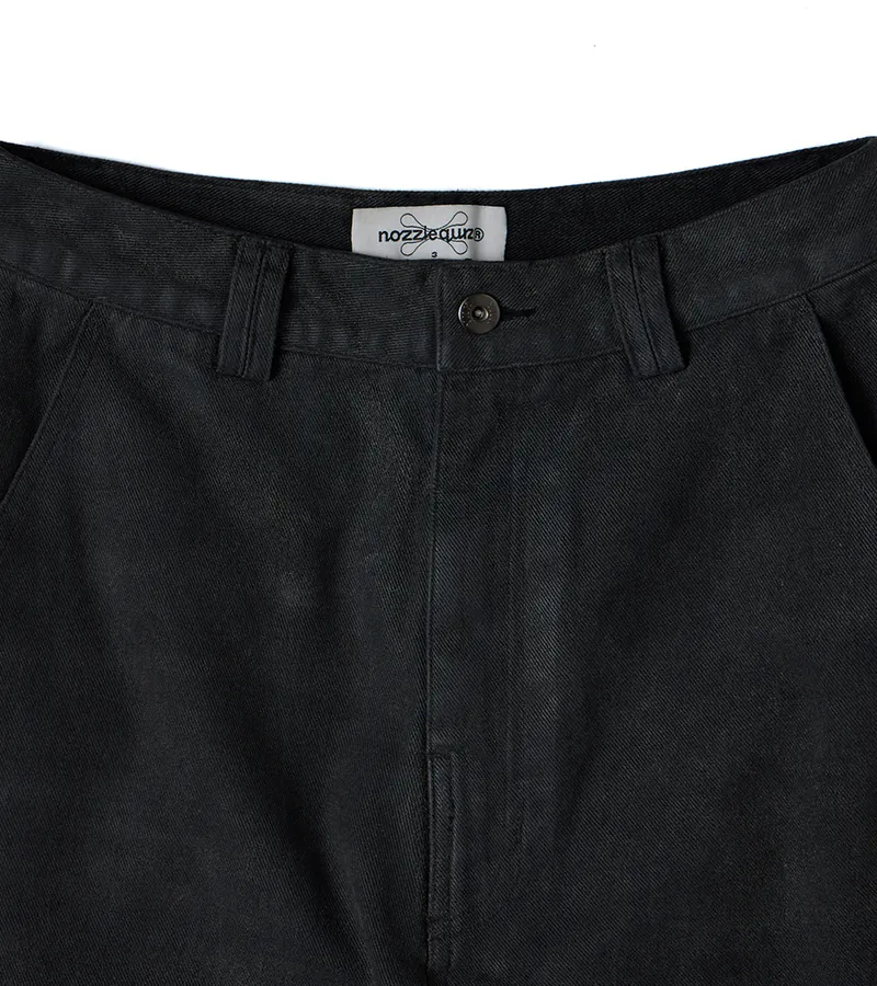 Washed Black - Vrc wide jeans