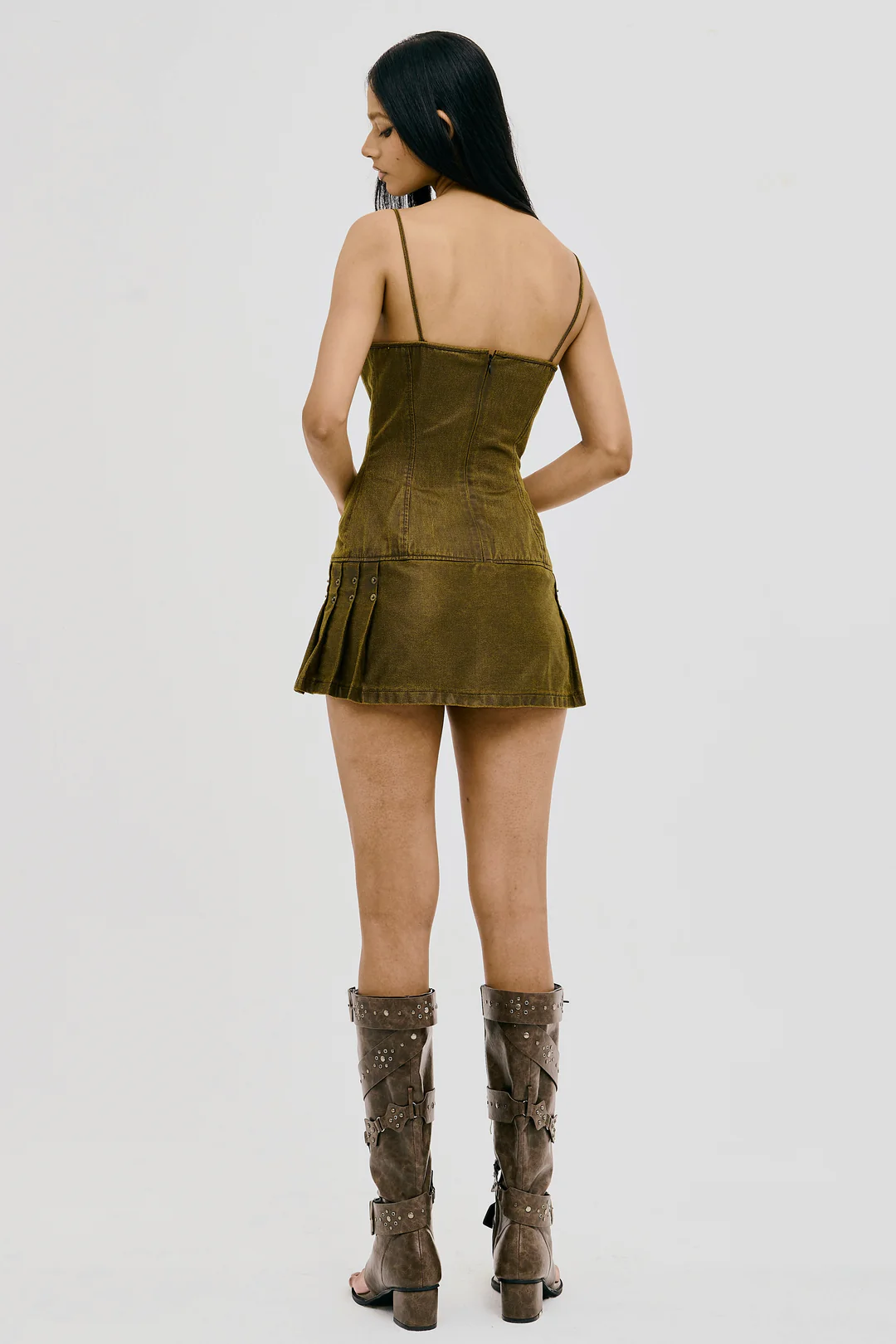 AMMO MINI DRESS RUST