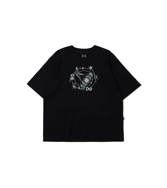 Black - Vision Knight S/S Tee