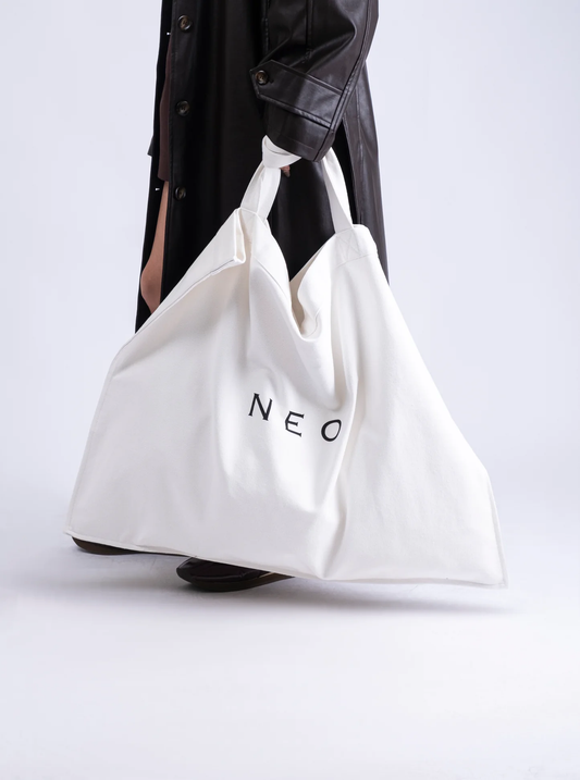 N E O Tote Bag - White