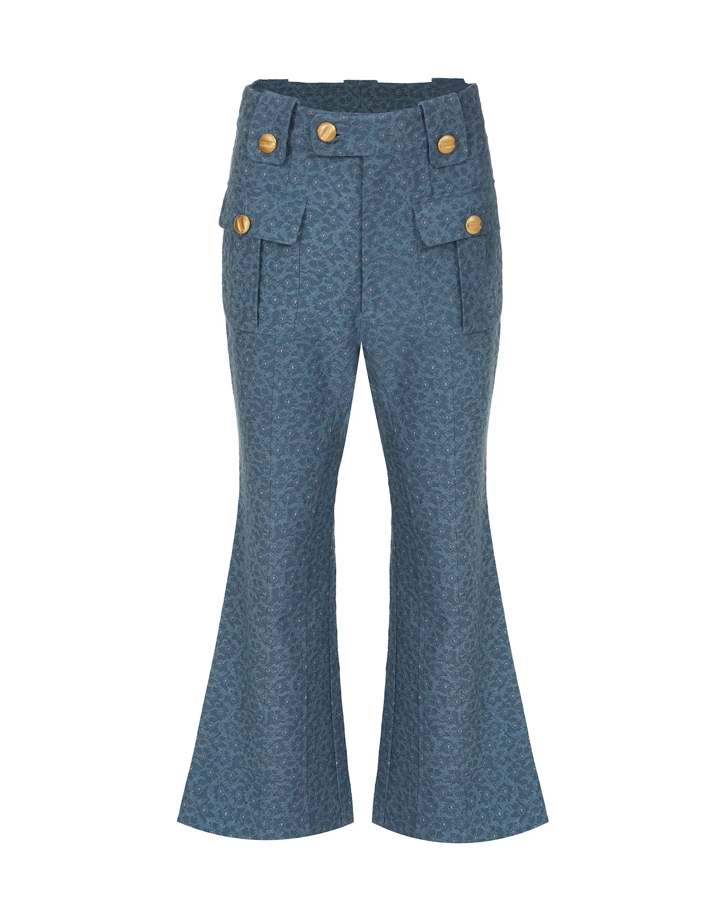 Fashion Lady Trousers (Denim Blue)